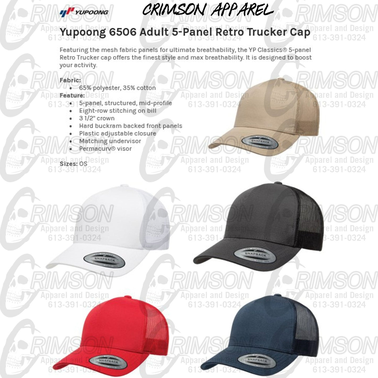 5 Panel Snap Back